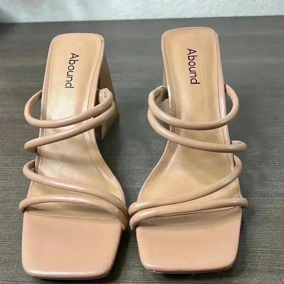 Abound Austin Block Heel Sandals Size 7.5M (Cosmetic Damage) - Picture 4 of 12